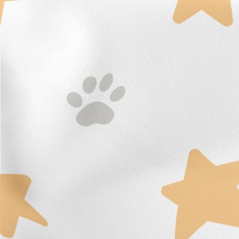 Stars And Animal Paw Prints Stretch Ponte