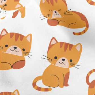 Cute Kitten Activities Micro Fleece