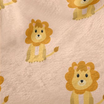 Cute Cartoon Lion Minky