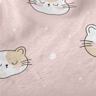 Cute Sleeping Cat Minky