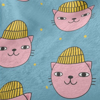 Funny Woolen Hat Cat Minky
