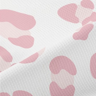 Pink Leopard Spots Piqué