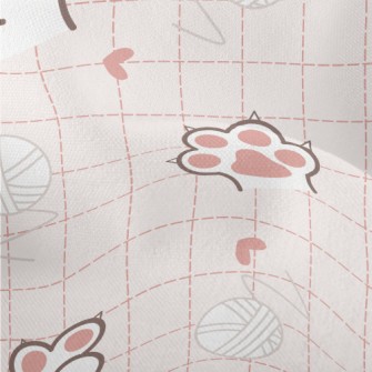 Cat Meat Ball And Yarn Ball Lightweight Performance Linen