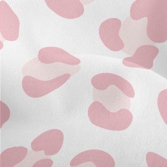 Pink Leopard Spots Lightweight Performance Linen