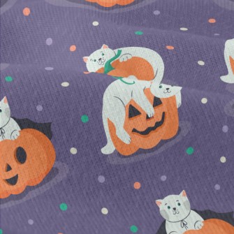 Cat And Jack-O&#39;-Lantern Modern Jersey