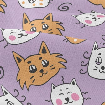 Funny Cat Face Graffiti Modern Jersey