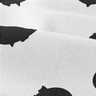 Simple Fish Silhouette Modern Jersey