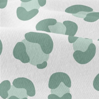 Green Cheetah Spots Modern Jersey