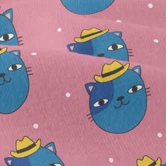 Funny Cat In Cowboy Hat Modern Jersey