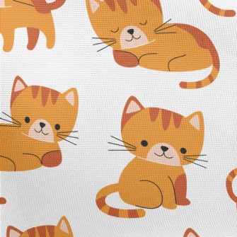 Cute Kitten Activities Pongee