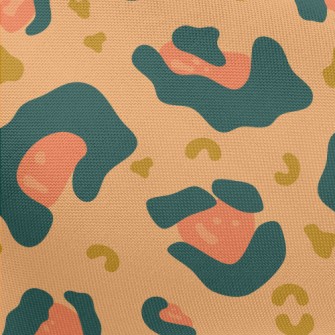 Modern Leopard Print Pongee