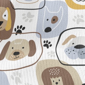Dog Face Graffiti For Kids Stretch Jersey