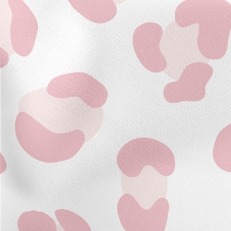 Pink Leopard Spots Lightweight Cotton Poplin