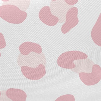 Pink Leopard Spots Midweight Cotton Poplin