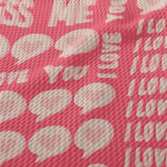 Valentine's Day Confession Birdseye Piqué