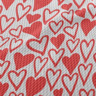 Random Love Graffiti Birdseye Piqué