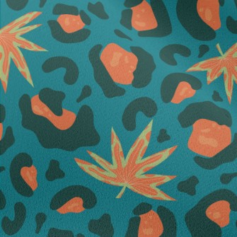 Modern Art Leopard Chiffon