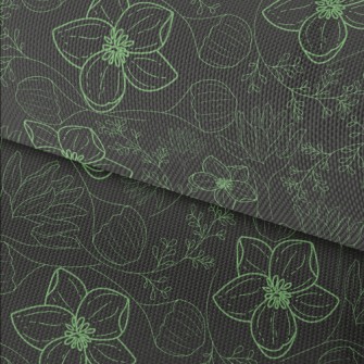 Green Line Plants Waterproof Oxford