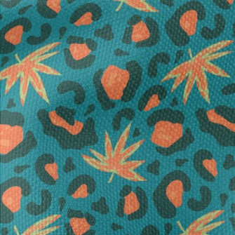 Modern Art Leopard Waterproof Canvas
