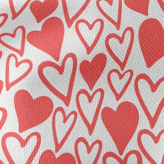 Random Love Graffiti Waterproof Canvas