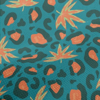 Modern Art Leopard Performance Linen