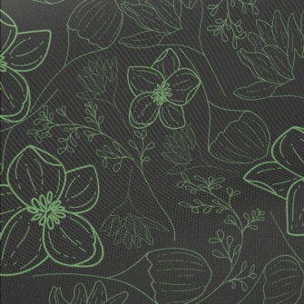 Green Line Plants Twill