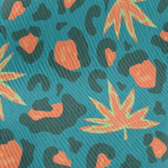 Modern Art Leopard Standard Corduroy