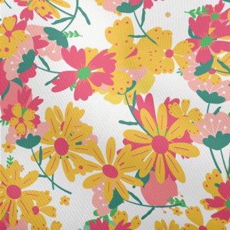 Colorful Flower Graffiti Dobby