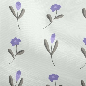 Simple Purple Flowers Dobby