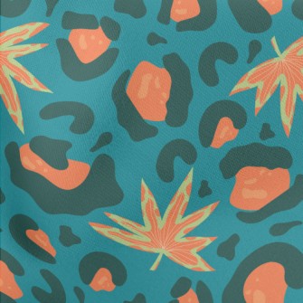 Modern Art Leopard Stretch Ponte