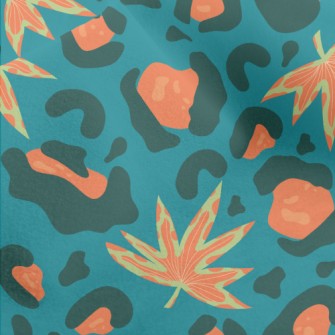 Modern Art Leopard Micro Fleece