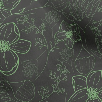 Green Line Plants Micro Fleece