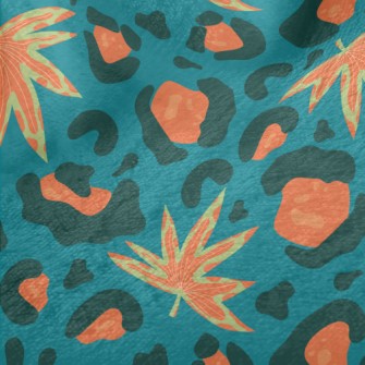 Modern Art Leopard Minky