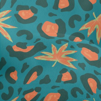 Modern Art Leopard Lightweight Performance Linen
