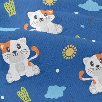 Cool Cartoon Kitten Modern Jersey