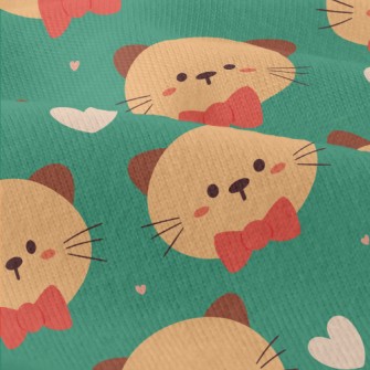 Cute Bow Tie Cat Modern Jersey