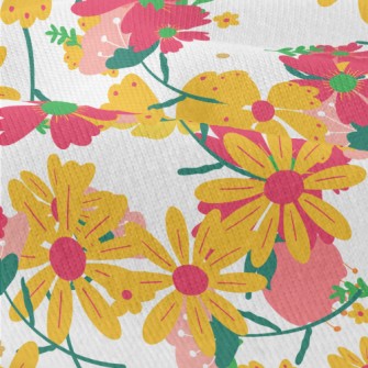 Colorful Flower Graffiti Modern Jersey