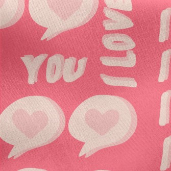 Valentine's Day Confession Jersey Backed Fleece