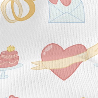 Cute Wedding Ceremony Stretch Jersey