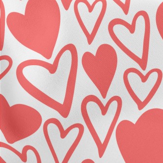 Random Love Graffiti Lightweight Cotton Poplin