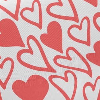 Random Love Graffiti Midweight Cotton Poplin