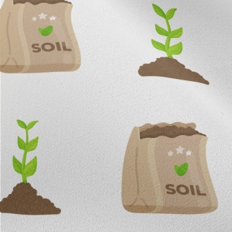 Saplings And Fertilizer Chiffon