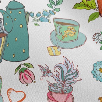 Noble Afternoon Tea Time Chiffon