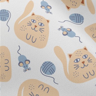 Cat And Mouse Yarn Ball Chiffon
