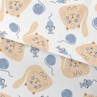 Cat And Mouse Yarn Ball Waterproof Oxford