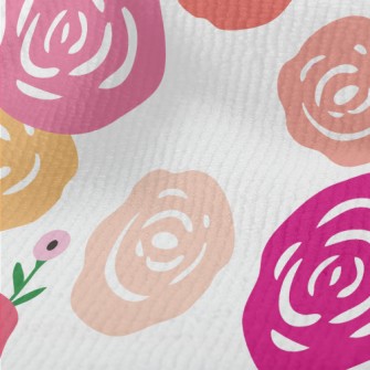 Dreamy Paper-cut Rose Terry