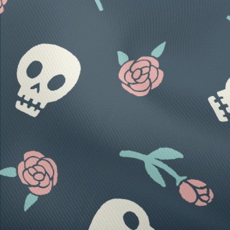 Rose And Cute Skull Dobby