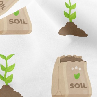 Saplings And Fertilizer Micro Fleece