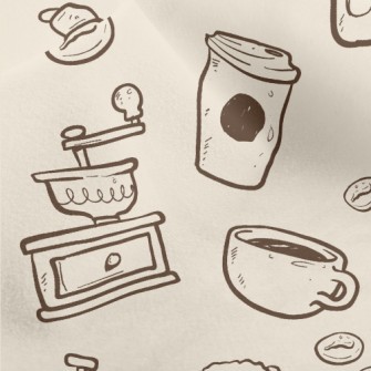 Classic Coffee Machine Coffee  Micro Fleece