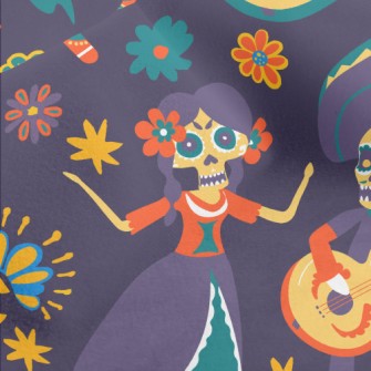 Day Of The Dead Ancestor Worsh Micro Fleece